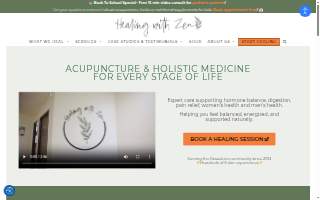 Healing with Zen website