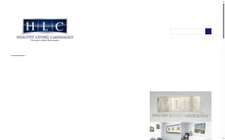 Healthy Living Cardiology website
