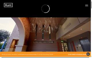 Hunt Design of Pasadena website