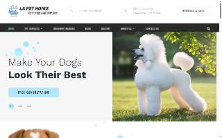 LA Pet Home - Pet Styling Studio Pasadena website