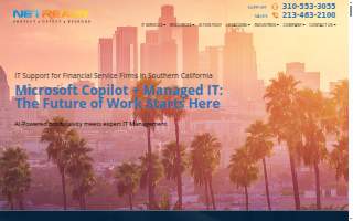Netready IT of Pasadena website