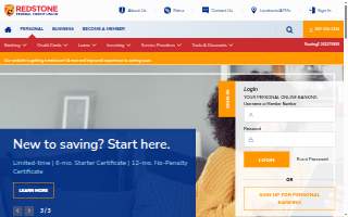 Redstone Federal Credit Union of Huntsville website