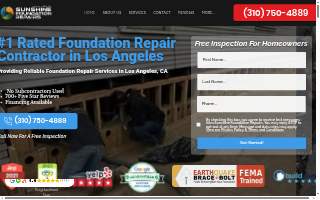 Sunshine Foundation Repairs of Pasadena website