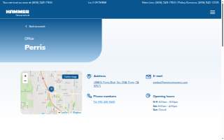 Hammer Insurance Services website