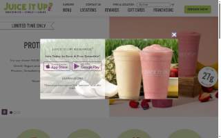 Juice It Up! Plaza de Perris website