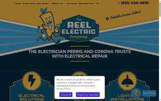 The Reel Electric Company website