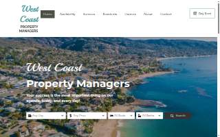 West Coast Property Managers of Perris website