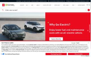 Hansel Toyota website