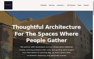 Entero Architects website