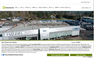 Hansel Auto Group website