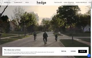 Hedge Realty - Luxury Specialists in the North Bay website