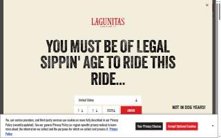 Lagunitas Brewing Company website