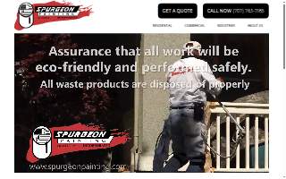 Spurgeon Painting Inc website