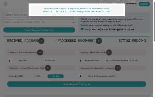 Ameri Chiropractic website