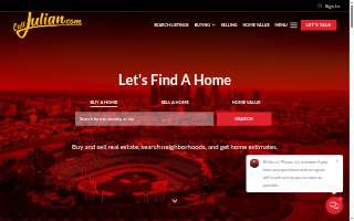 Call Julian Real Estate Services website