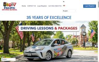 Pacific Driving School of Pico Rivera website