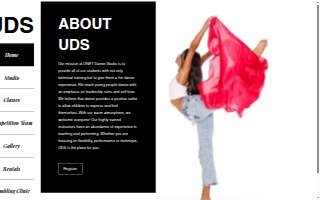 UNET Dance Studio of Pico Rivera website