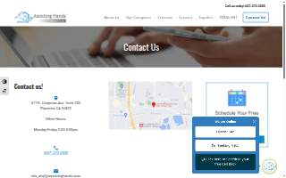 Assisting Hands Home Care Yorba Linda of Placentia website