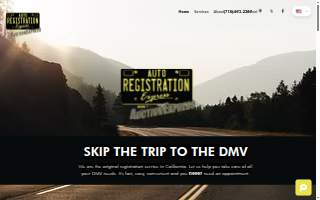 Auto Registration Express AKA Auction Express Title Service website