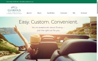 Glorious Motor Cars website
