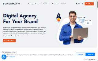 Let's Design For You LLC website