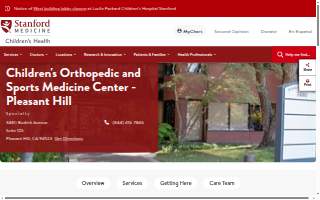 Children's Orthopedic and Sports Medicine Center website