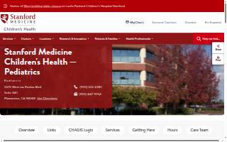 Bayside Medical Group Pleasanton | Stanford Children's Health website