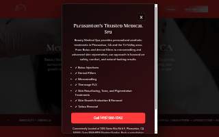 Beauty Medical Spa website