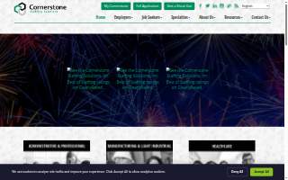 Cornerstone Staffing Solutions, Inc. website