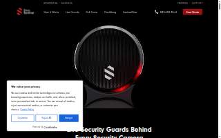Deep Sentinel website