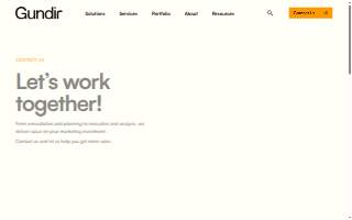 Gundir website