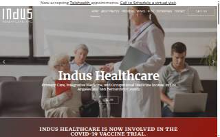 Indus Cardiology of Pomona website