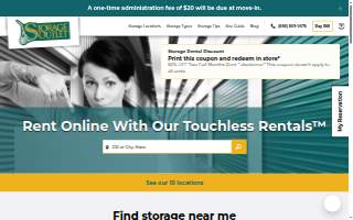 Storage Outlet of Pomona website