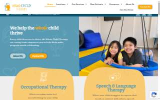 Whole Child Therapy of Pomona website