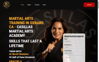 Casillas Martial Arts Academy website