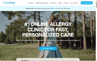 HeyAllergy of Port Hueneme website