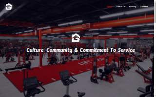 House Of Gains Gym website