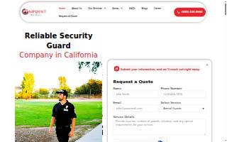 Onpoint Patrol - Private Security Services website
