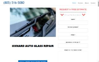 Oxnard Auto Glass Repair of Port Hueneme website