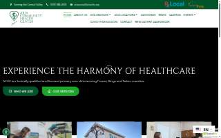 Aria Community Health Center, Pediatrics website