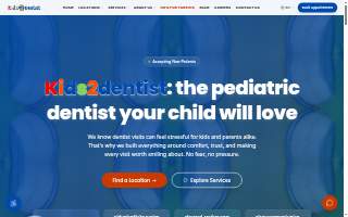 Kids2Dentist of Porterville website