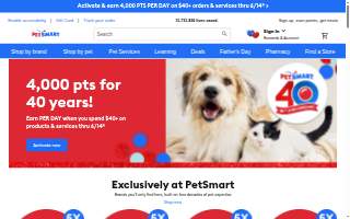 PetSmart of Porterville website