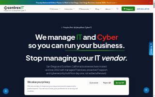 centrexIT website