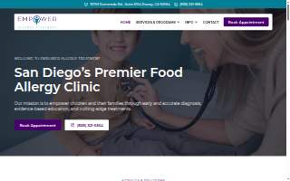 Empower Allergy Treatment website