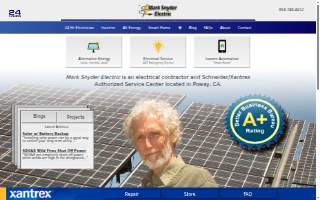 Mark Snyder Electric website