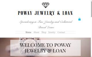 Poway Jewelry & Loan website