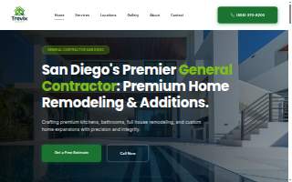 Trevix Builders website