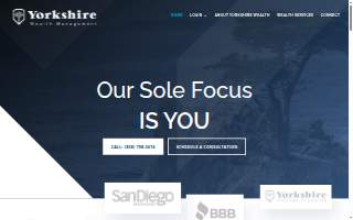 Yorkshire Wealth Management website