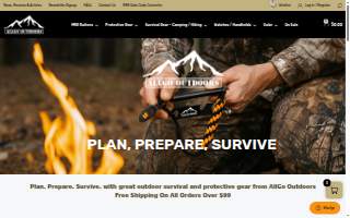 Allgo Outdoors website