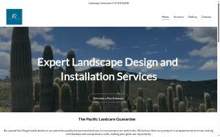 Pacific LandCare Design, Inc. website